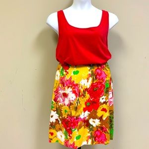 Plus size Talbots skirt set